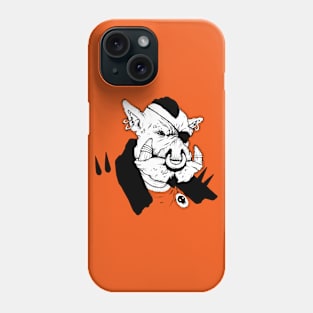 Badass boar white Phone Case