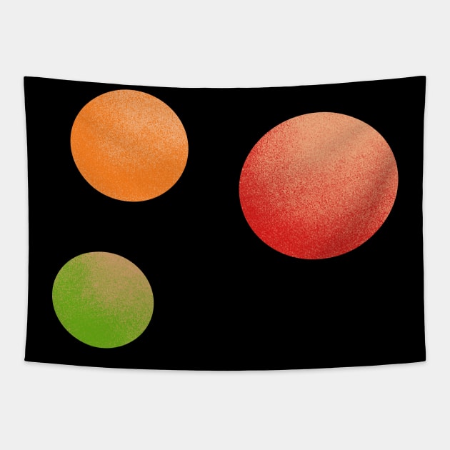 Traffic Light Spores Tapestry by unexaminedlife