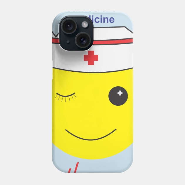 Nurse Best Medicine Phone Case by Cavalrysword