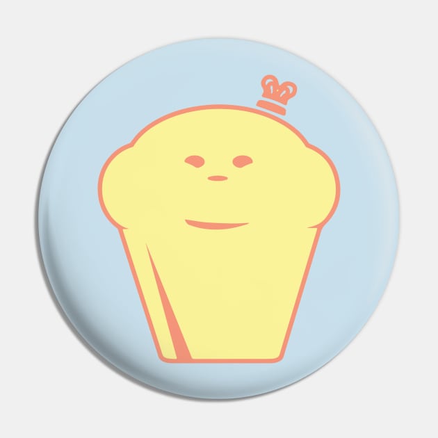 Chubby Cupcake Pin by Seabastion