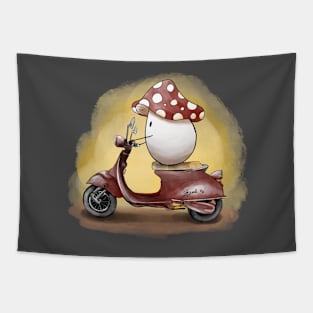 Eggels Retro Scooter Tapestry