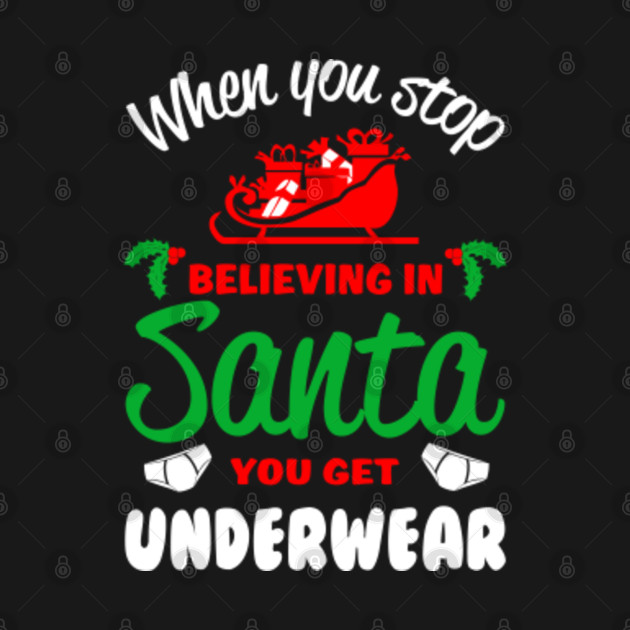 Discover Believe in Santa - Believe In Santa - T-Shirt