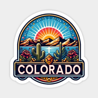 Colorado Sunset Magnet