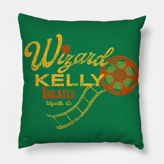 Wizard Kelly Theater Pillow by Nazonian