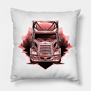 red truck Pillow