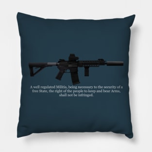 2nd Amendment Pillow