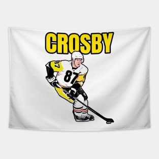 Penguins Crosby 87 Alt Tapestry