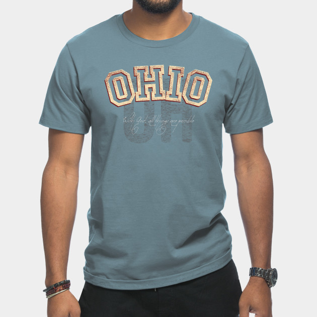 Discover Ohio Vintage Retro Collegiate - Vintage - T-Shirt