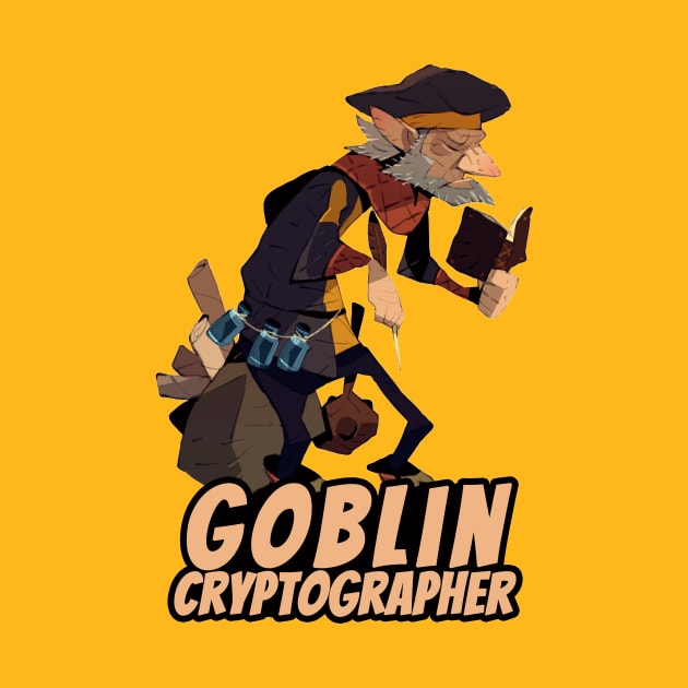 Goblin Cryptographer (with text) by HiddenLeaders