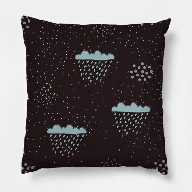 Night Pillow by Kristina Stellar Scandinavian Land