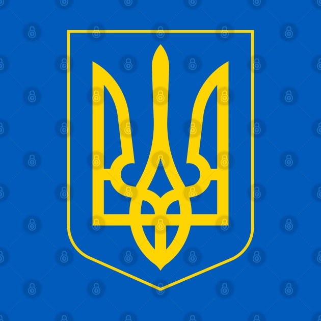 Ukrainian coat of arms by RandomGoodness