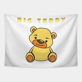 Big Teddy Yellow Tapestry