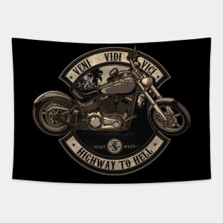 Motorcycle Vintage Tapestry