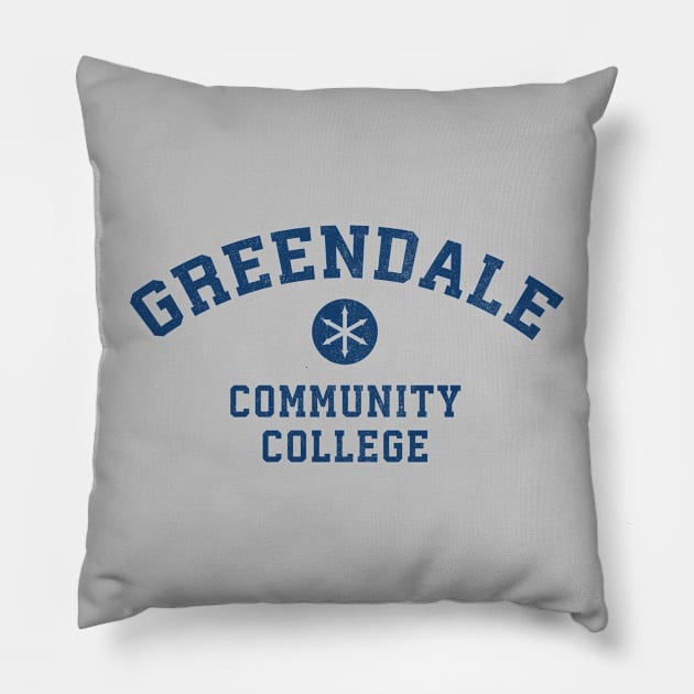 Greendale Community College Pillow by deadright