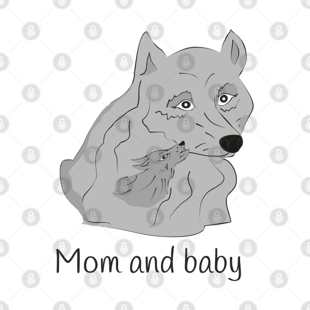 Mom and baby by Alekvik