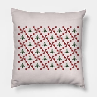 Christmas Ugly Winter Sweater Quilt Pillow