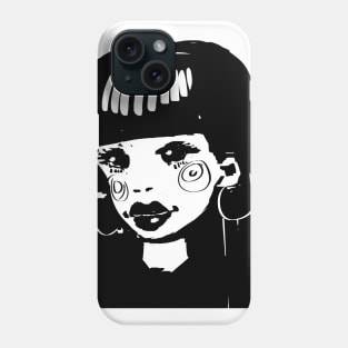 Girl face Phone Case