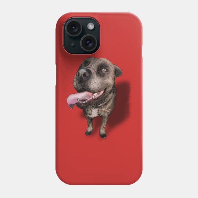 Sweet doggie Phone Case by Henry Drae