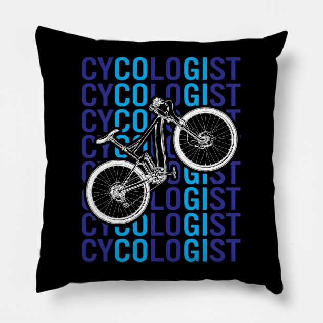 Cycologist Pillow by busines_night