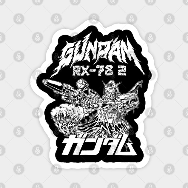 Gundam metal Magnet by Dek made