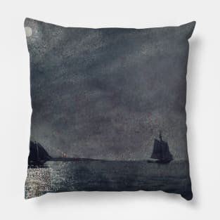 Eastern Point Light by Winslow Homer Pillow