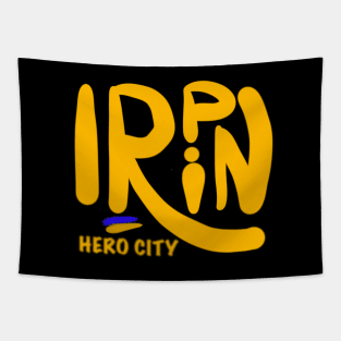Irpin. Ukraine hero cities (UHC). Tapestry