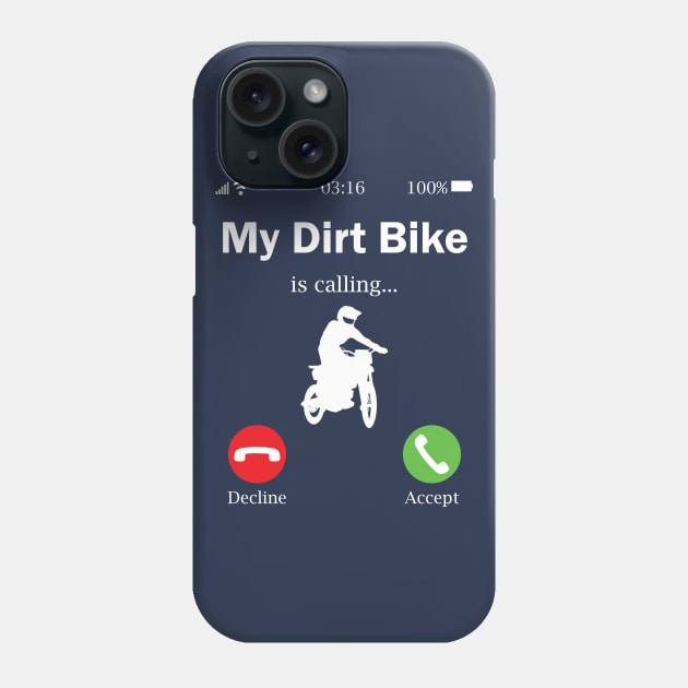 My Dirt Bike Phone Case by Hastag Pos