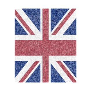 Worn UK Flag T-Shirt