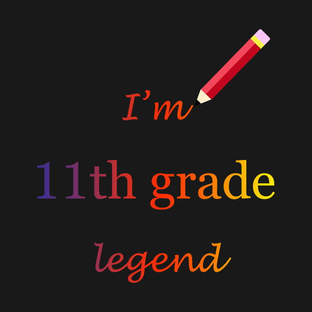 11th grade design for legends by halazidan