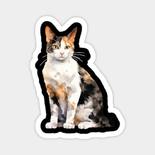 Japanese Bobtail Cat Magnet