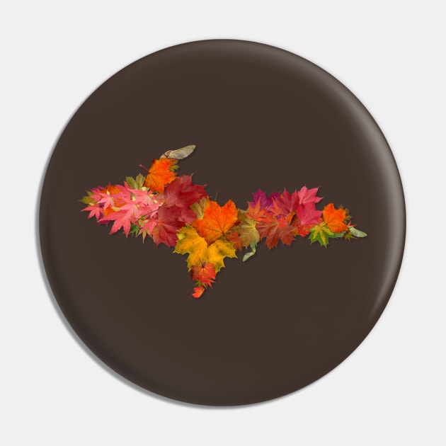 Upper Peninsula Maple Leaves Pin by Jarrodjvandenberg