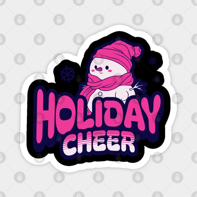 Holiday Cheer Magnet by TEENIE DESIGN