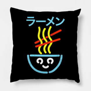 Neon Noods Pillow