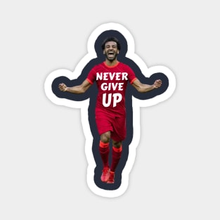 Mo Salah Never Give Up Magnet