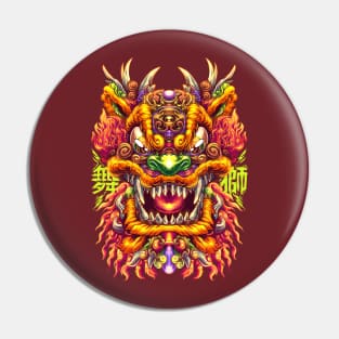 Lion Dance Pin