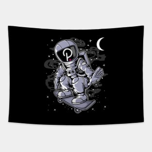 Astronaut Skate Polkadot DOT Coin To The Moon Crypto Token Cryptocurrency Blockchain Wallet Birthday Gift For Men Women Kids Tapestry