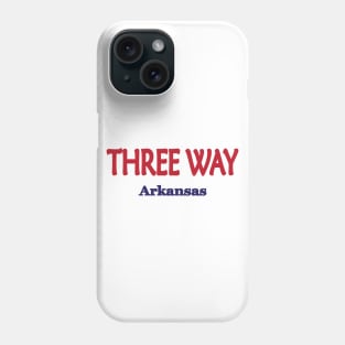 Three Way, Arkansas Phone Case