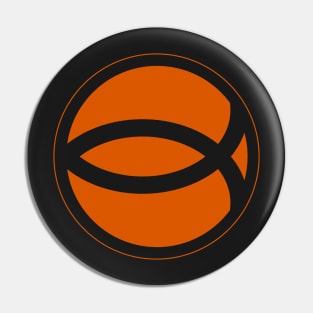 The Orange Ichthys (Green Lantern Parody) Pin