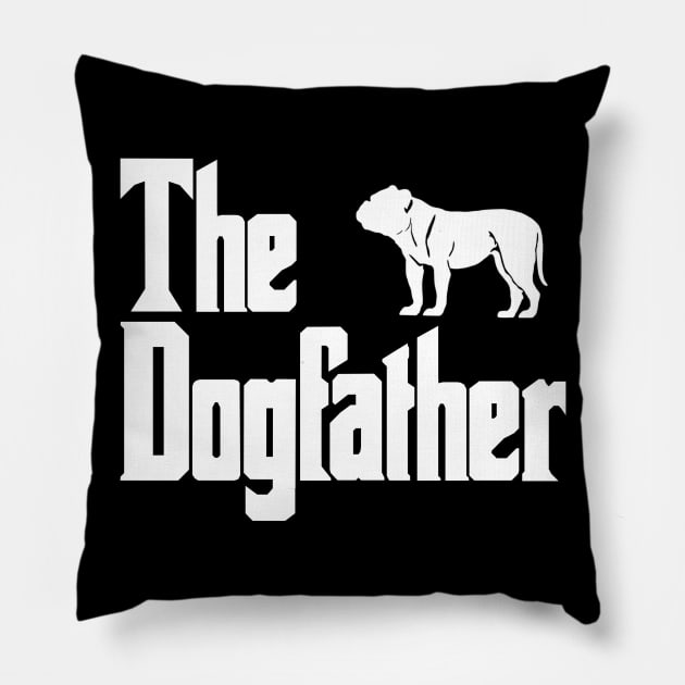 THE DOGFATHER Pillow by CanCreate