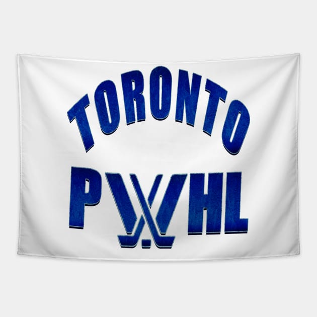 Distressed blue Toronto PWHl Tapestry by thestaroflove