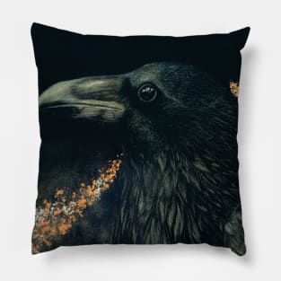 Raven Bling Pillow