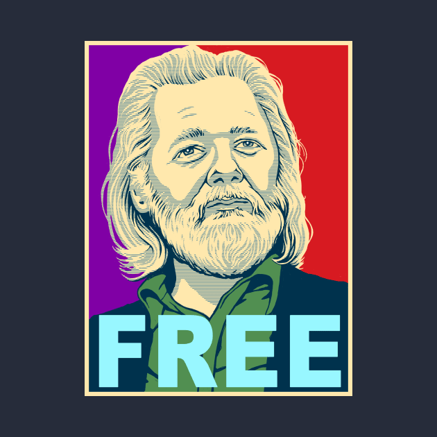 Free Assange by BeveridgeArtworx