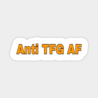 Anti TFG AF - Back Magnet