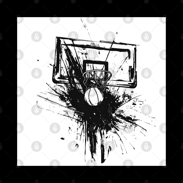 Basketball Hoop by MaystarUniverse