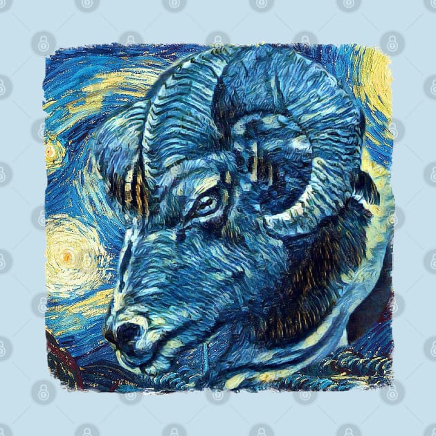 Aries Van Gogh Style by todos