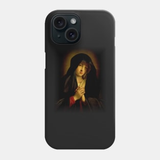 Our Lady of Sorrows Dolorosa Virgin Mary Saint Catholic Mask Phone Case