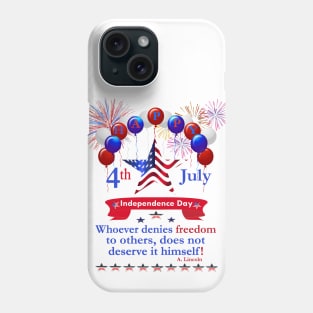 Independence Day Freedom Phone Case