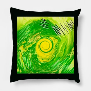 Neon it Abstract Pillow