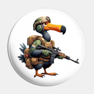 Tactical Dodo Bird Pin