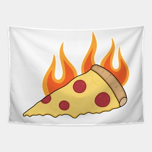 Fire pizza Tapestry